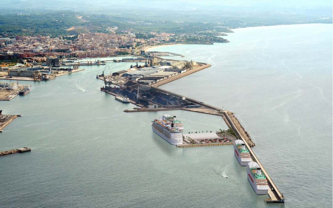 En marcha las obras del nuevo muelle para cruceros
