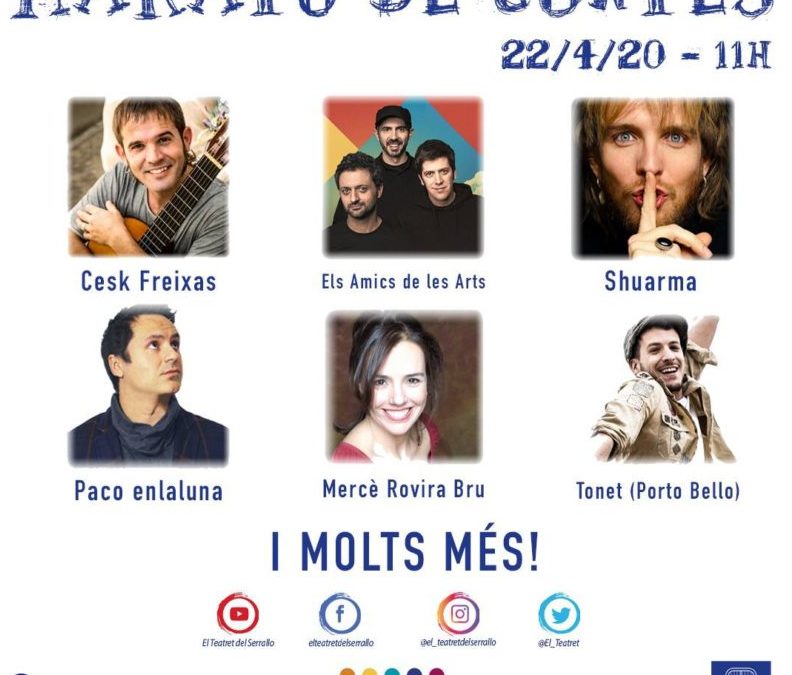 Una ‘Marató de Contes’ virtual, nova proposta del Teatret del Serrallo