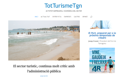 Neix TotTurismeTgn, un nou mitjà de comunicació