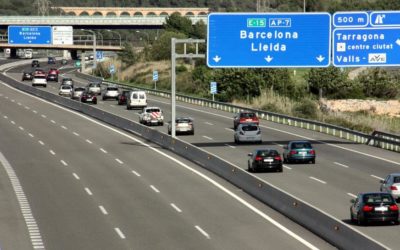 Licitan seis contratos para la conservación y explotación de la AP-2 y la AP-7 tras la finalización de sus concesiones