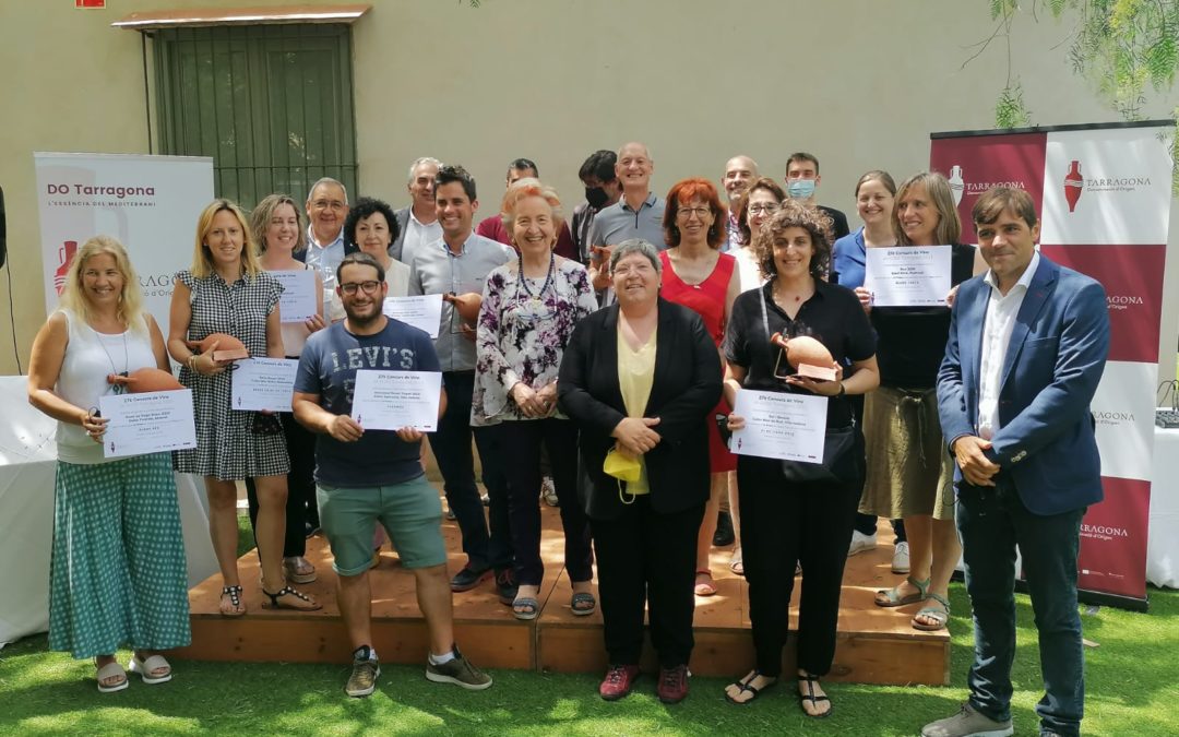Catorze cellers representatius de la riquesa de la DO Tarragona recullen els premis del 27è Concurs de Vins