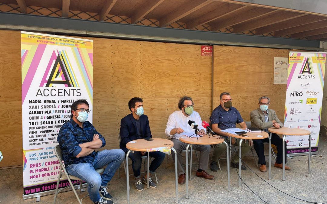 La 8a edició del Festival Accents arriba amb 24 actuacions a Reus i concerts a 6 subseus del Baix Camp i el Tarragonès