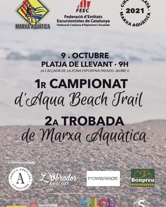 Salou serà la seu del I Campionat d’Aqua Beach Trail de Catalunya, el dissabte 9 d’octubre