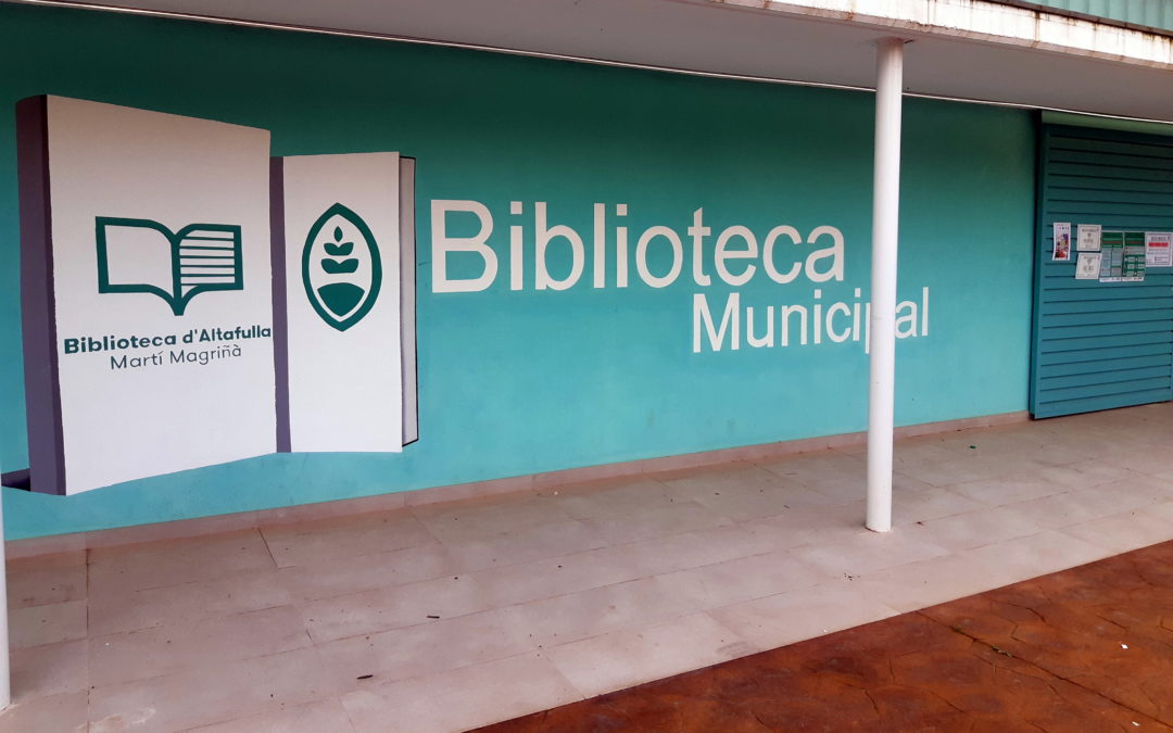 La Biblioteca d’Altafulla celebra el 35è aniversari amb nova imatge i el projecte ‘Biblionius’