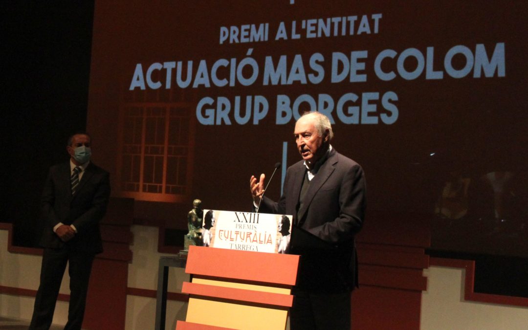 El projecte Mas de Colom – Casa Borges rep el premi Culturàlia
