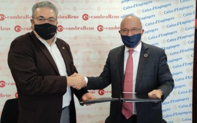 Caixa d’Enginyers signa un conveni de col·laboració amb la Cambra de Comerç de Reus per oferir el servei de finançament a les empreses del territori