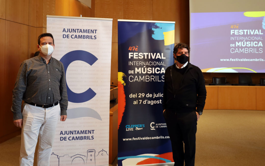 El Festival Internacional de Música de Cambrils presenta el seu cartell per aquest 2022
