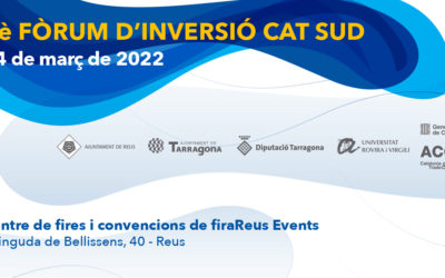El 5è Fòrum d’Inversió CAT SUD obre les inscripcions