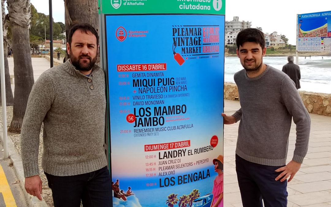 Tot a punt per a la 7a edició del Pleamar Vintage Market d’Altafulla