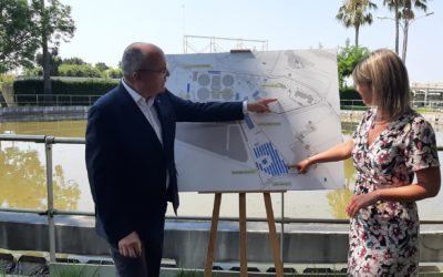 Licitades les obres per instal·lar la planta solar fotovoltaica de 1.440 plaques i de més de 5.000m2 a la depuradora d’aigües