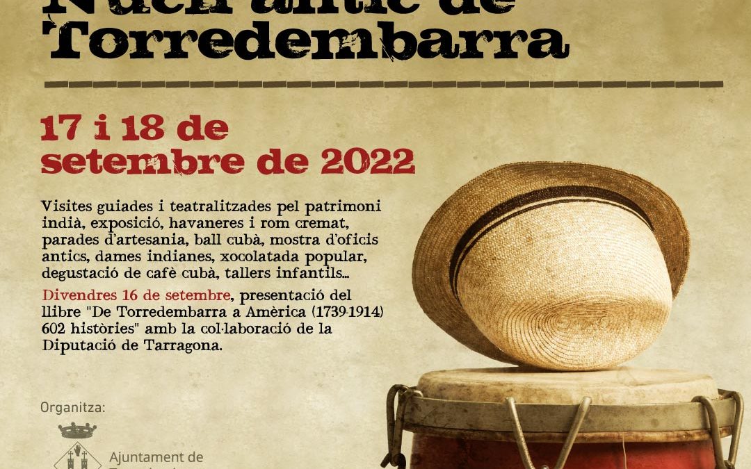 Torna la Fira d’Indians del 16 al 18 de setembre al Nucli antic de Torredembarra