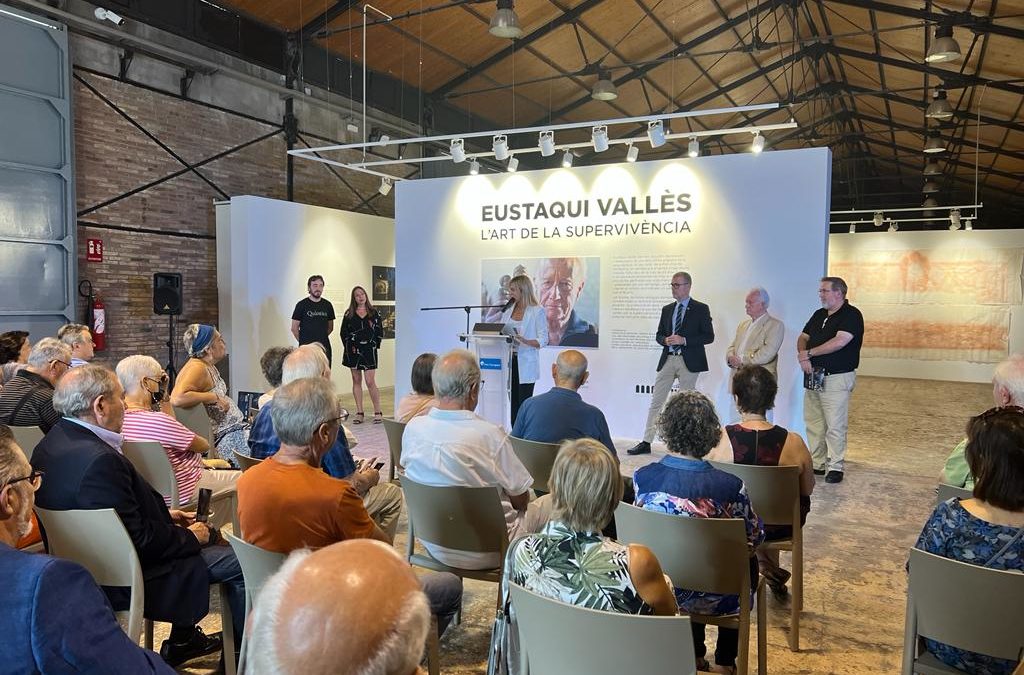 Avui s’ha inaugurat la magna exposició del restaurador tarragoní Eustaqui Vallès al Tinglado 2 del Moll de Costa