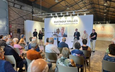Avui s’ha inaugurat la magna exposició del restaurador tarragoní Eustaqui Vallès al Tinglado 2 del Moll de Costa