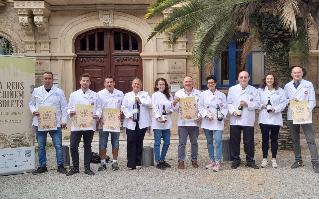En marxa les Jornades A Reus cuinem bolets amb oli DOP Siurana