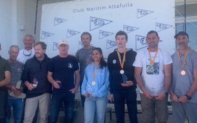 Molt bon paper del Club Nàutic Salou al Campionat de Catalunya de Windsurf