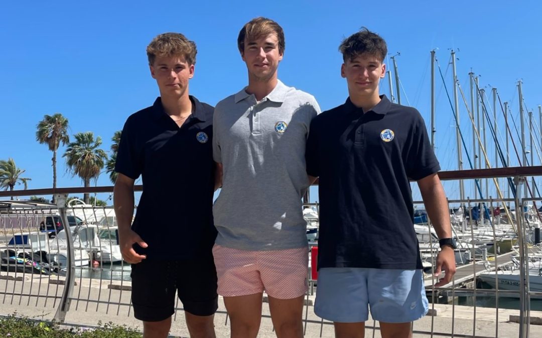 Els regatistes Guillem Segú, Sandro Portune i César Alonso participaran en les concentracions N3 del projecte pre-olímpic d’iQFoil Grup 2028