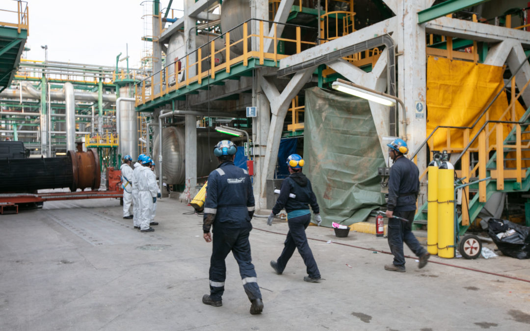 Repsol arriba a l’equador de la parada programada de l’àrea química del complex de Tarragona