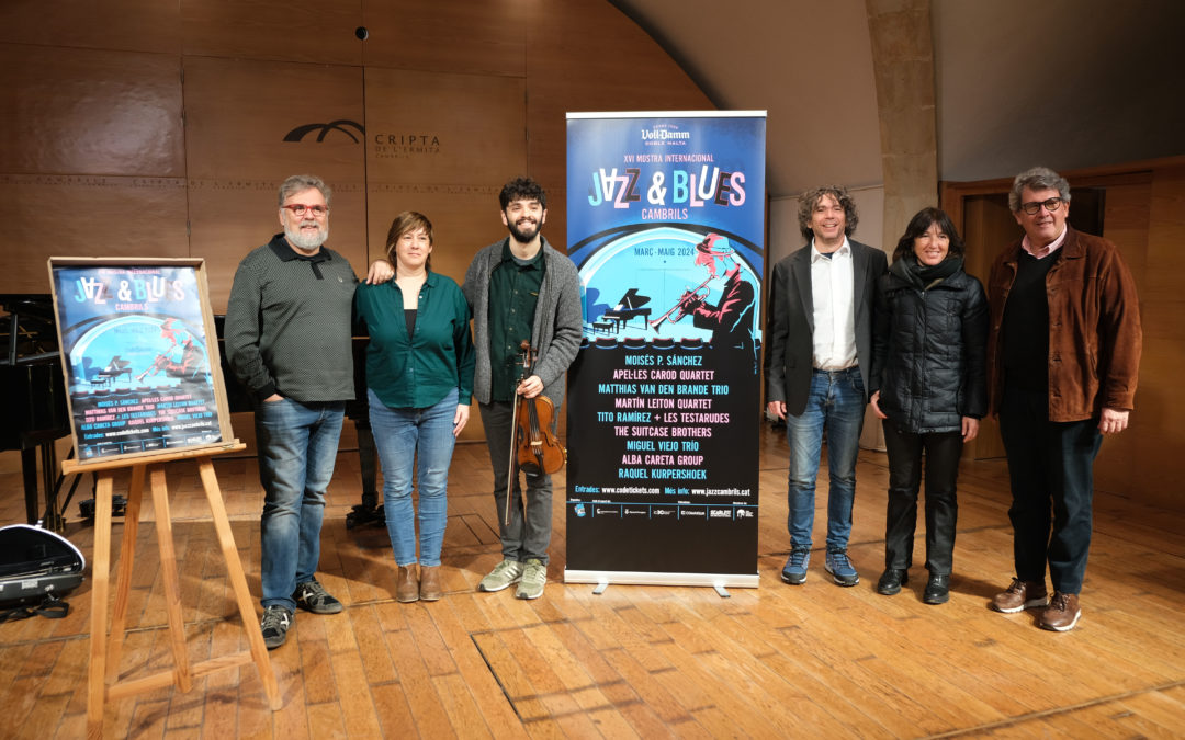 La 16a Mostra Cambrils Jazz & Blues torna amb una selecció del millor jazz català i internacional