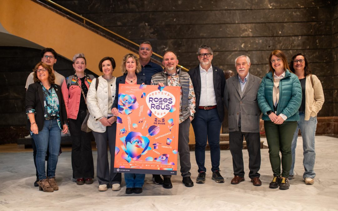 Reus es converteix per quart any en capital de la rosa amb el Festival Roses de Reus