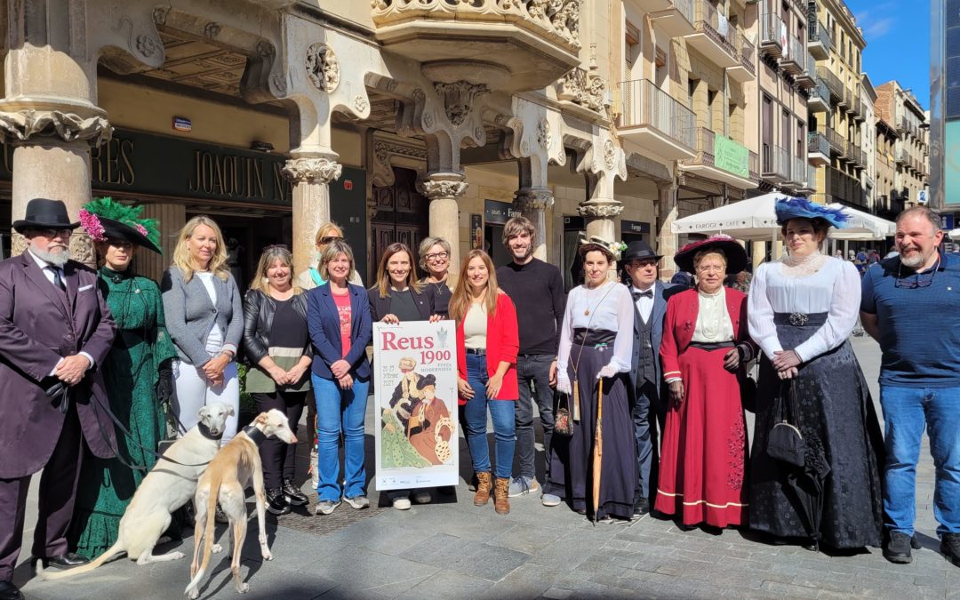 La 2a edició de ‘Reus 1900. Festa Modernista’ se celebrará del 27 al 29 de setembre amb el comerç com a element central