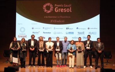 Gemma Mengual, els germans Torres, Ana Vallés, Aina Clotet, Peter Vives, Raquel Sans i Tatxo Benet, entre els guardonats dels XVII Premis Gaudí Gresol