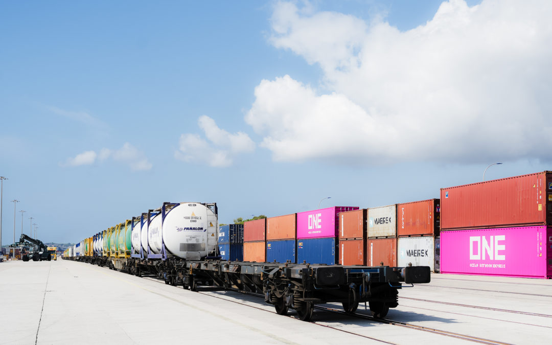 La Terminal Intermodal de la Boella del Port de Tarragona mou més de 800 TEUS en una setmana