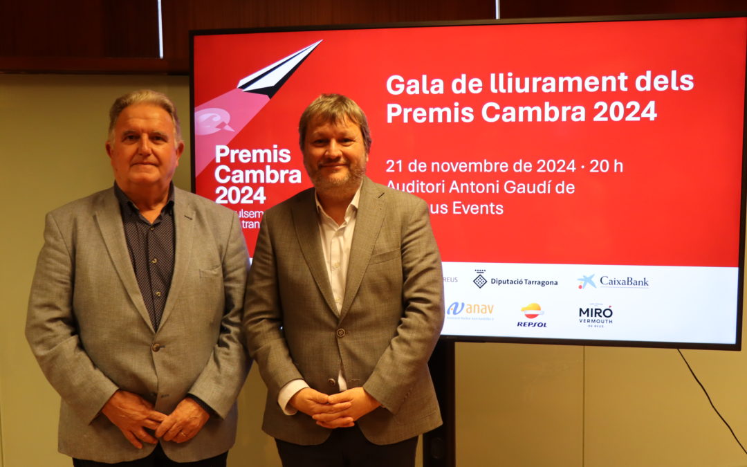 Els Premis Cambra Reus 2024 distingiran 20 empreses del territori