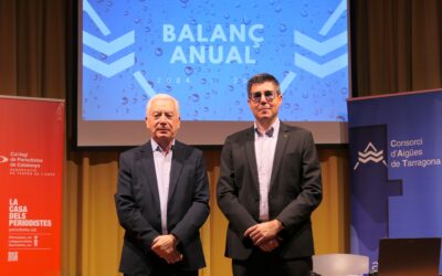 El consum d’aigua dels consorciats del CAT es redueix un 4,3% el 2024