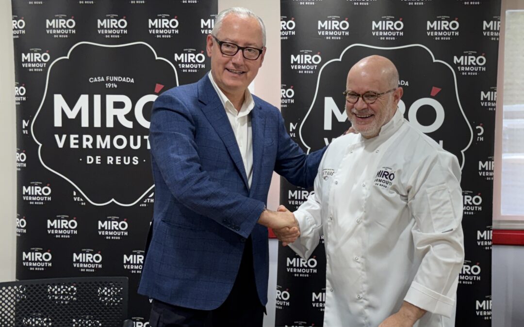 Xavier Pàmies, del Forn Sistaré, nou ambaixador de Miró Vermouth a Reus