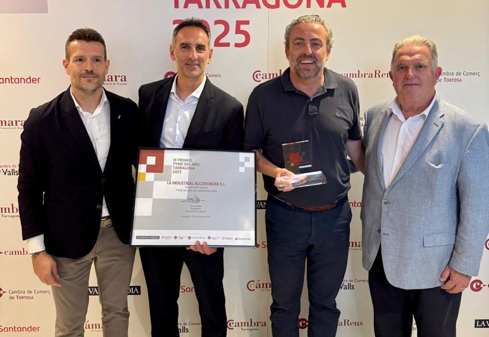 LIASA, La Industrial Algodonera s’emporta el Premio Pyme del Año 2025 de Tarragona