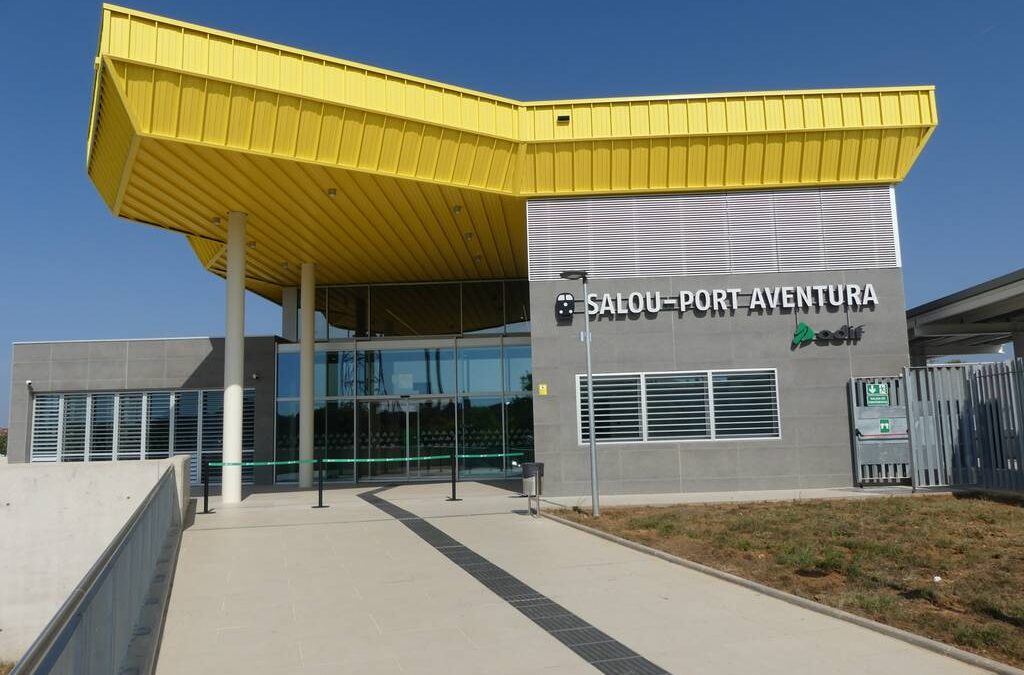 Salou estrena la nova estació ferroviària Salou – PortAventura amb una inversió de 15,7 milions