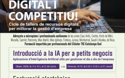 Mas Carandell llança el cicle “Digital i competitiu” per microempreses i autònoms de Reus
