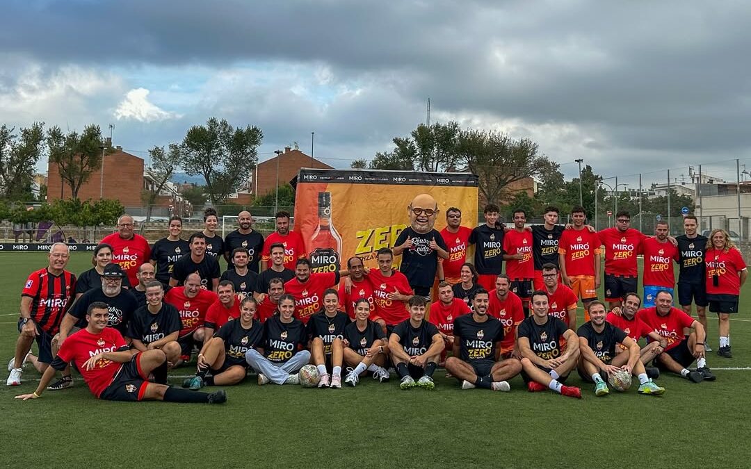 Vermuts Miró uneix futbol, valors i comunitat amb la Fundació Futbol Base Reus