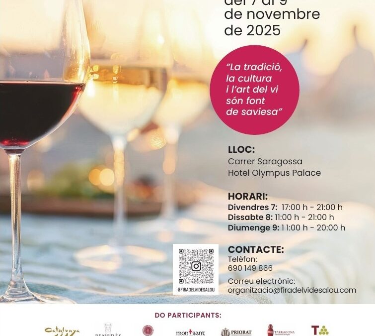 Salou celebra la primera edició de SAVI, la Fira del Vi, per promocionar la cultura vitivinícola del territori