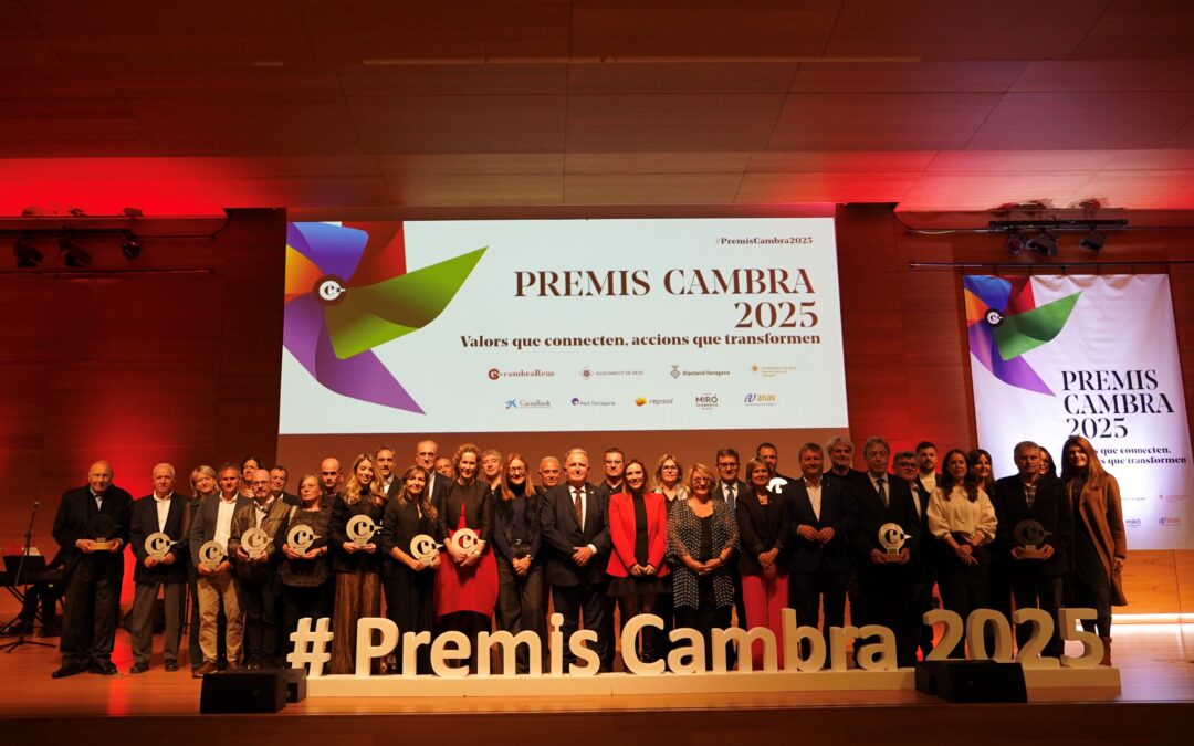 Els Premis Cambra 2025 reconeixen quinze empreses del territori i cinc trajectòries destacades