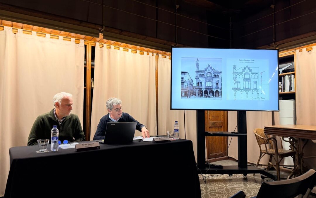 La Casa Navàs aprofundeix en la reconstrucció de la seva torratxa amb una ponència divulgativa
