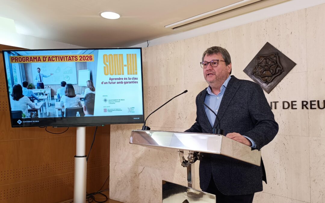 Reus impulsa 46 activitats per fomentar l’emprenedoria i consolidar empreses el 2026