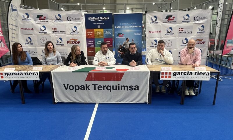 El Global Padel Sports acoge desde este viernes el III Open Nacional de pádel en silla de ruedas