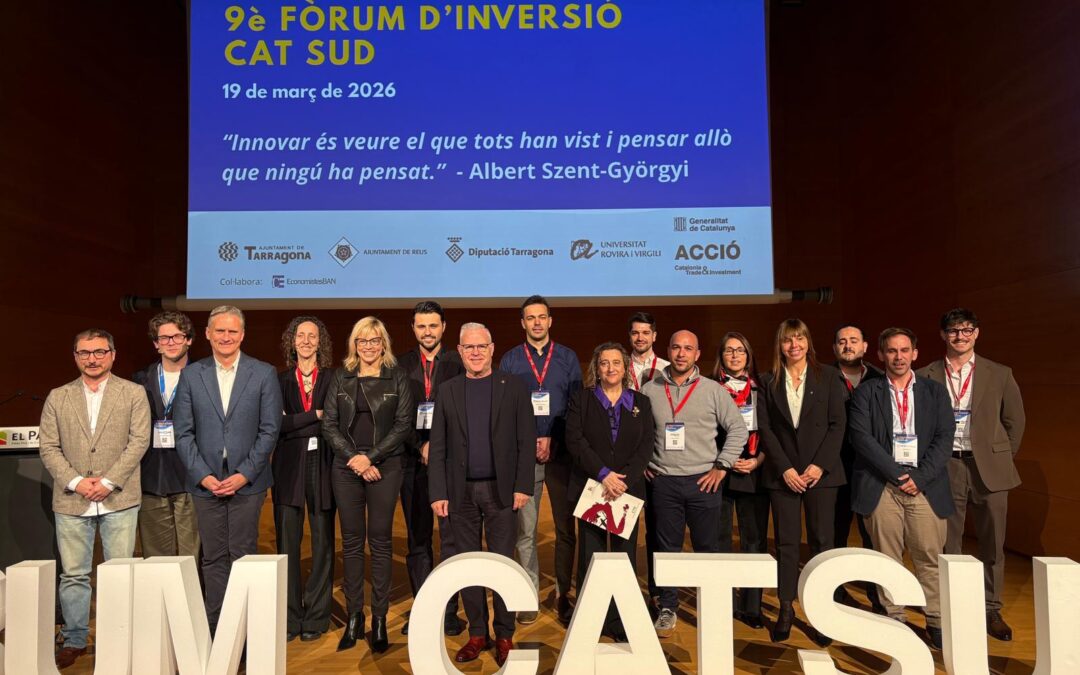 El 9è Fòrum d’Inversió CAT SUD presenta deu projectes innovadors al Palau de Congressos de Tarragona