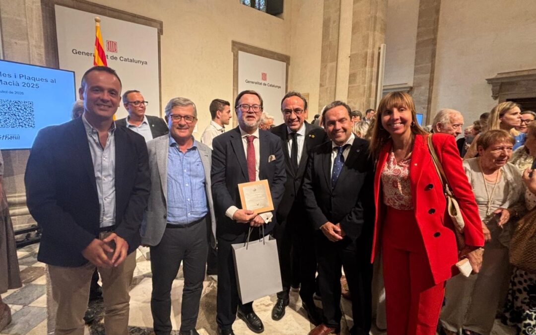 El Port de Tarragona rep la Placa al Treball President Macià 2025 de la Generalitat