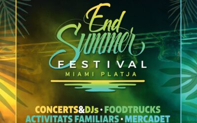 L’End Summer Festival acomiadarà l’estiu a Miami Platja amb tres dies de música, gastronomia i activitats