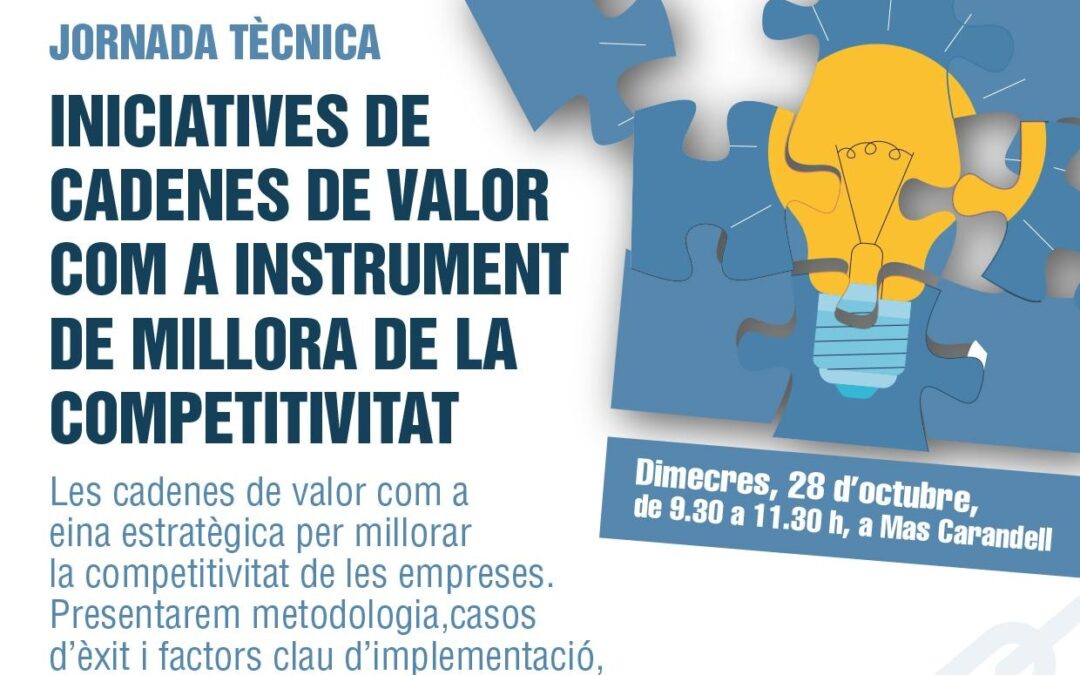 Mas Carandell acull una jornada sobre les cadenes de valor i la cooperació empresarial