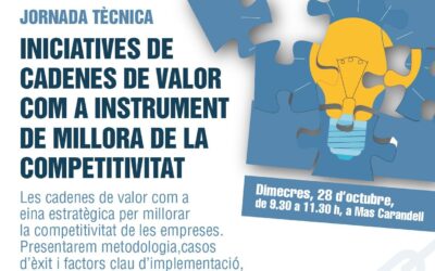 Mas Carandell acull una jornada sobre les cadenes de valor i la cooperació empresarial