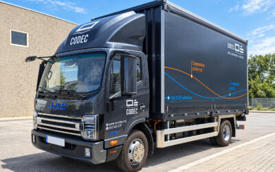 Grup CARES incorpora un camió elèctric JAC als serveis de transport de CODEC